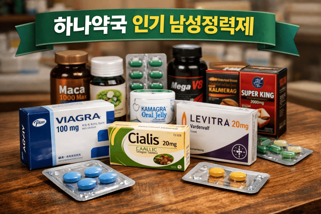 하나약국 인기 남성정력제 제품 이미지