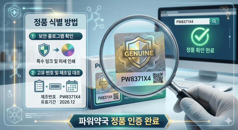 Genuine product verification method